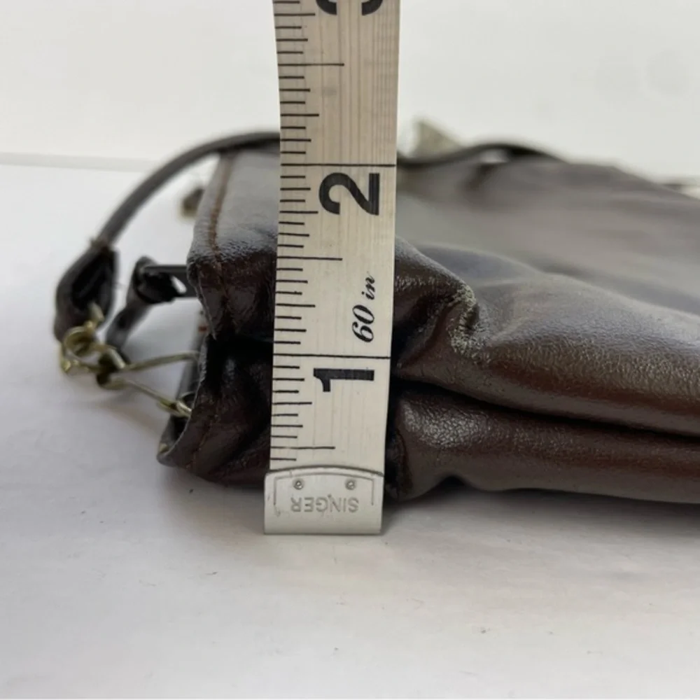 Vintage Brown‎ Retro Convertible Shoulder Bag Clutch
